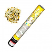 Длина: 30 см<br>
Наполнение: прямоугольники золото и серебро<br> <br>
Пневмохлопушка 30 см. КОНФЕТТИ: наполнение - прямоугольники - 100% двухсторонняя фольга, 10х20 мм, .. Пневмохлопушка 30 см, прямоугольники золото и серебро - Купить хлопушки и конфетти в Коврове