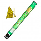 Длина: 40 см<br>
Наполнение: конфетти<br> <br>
Пневмохлопушка 40 см. КОНФЕТТИ: наполнение - прямоугольники - 100% двухсторонняя фольга, 10х20 мм, .. Пневмохлопушка 60 см, прямоугольники золото - Купить хлопушки и конфетти в Коврове